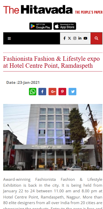 Hitavada Fashionista Expo